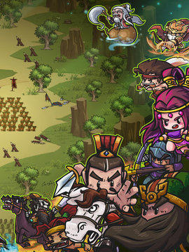 小小军团合战三国无限金币元宝版