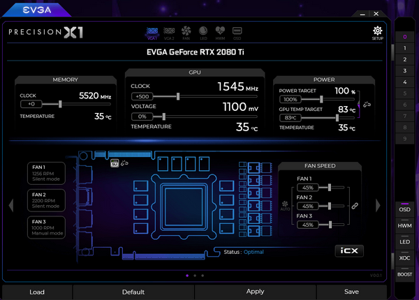 EVGA Precision X1中文版