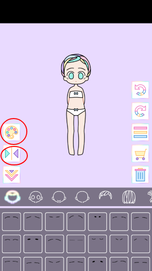 缤纷女孩换换装游戏全部服装全部免费领取