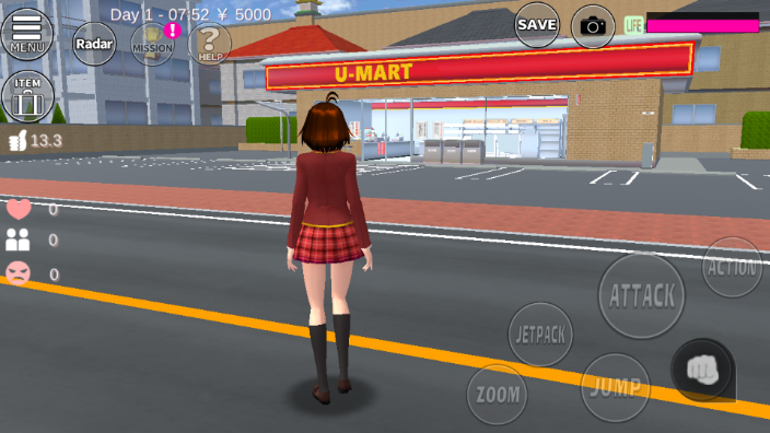 樱花校园模拟器1.041.12内置菜单无病毒