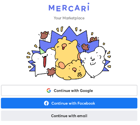 日本煤炉代购Mercari app