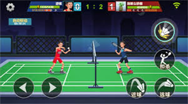 天天羽毛球游戏