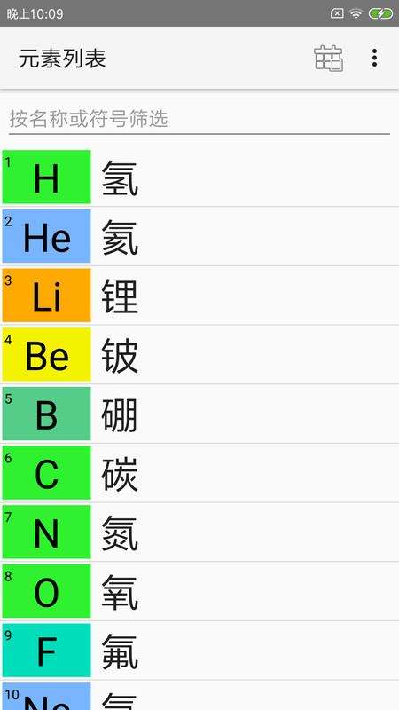 化学元素周期表app