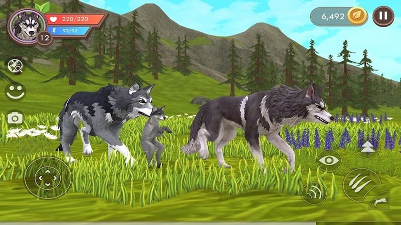 森林狼模拟器游戏