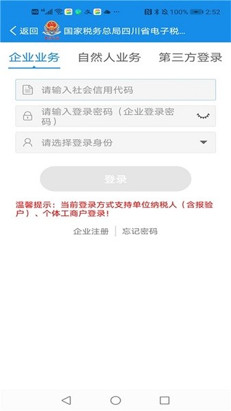 国家税务总局四川电子税务局app