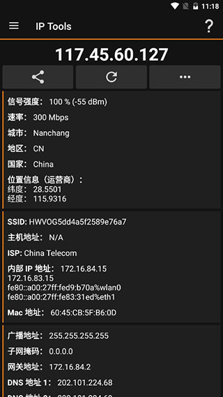IPTools安卓去广告版(ip查询ping工具)