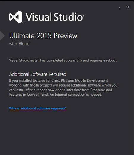 visual studio 2015旗舰版