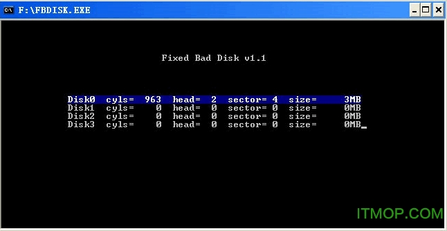 Fixed Bad Disk中文版