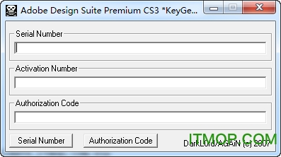 Adobe Photoshop CS3 注册机