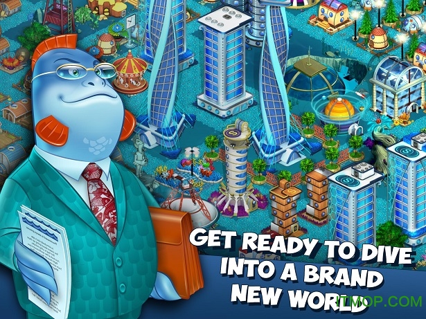 水城造个大都市中文破解版(Aquapolis Build a megapolis)