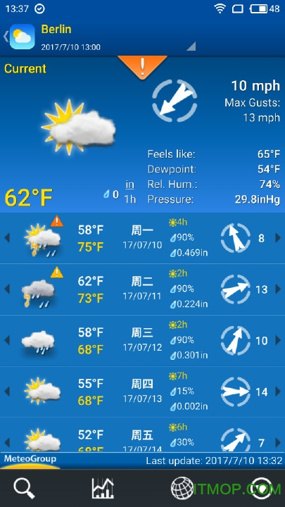 AccuWeather天气
