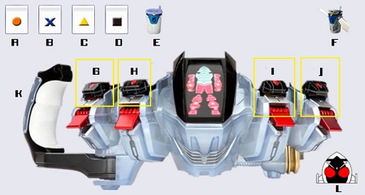 假面骑士fourze腰带模拟器(Fourze Henshin Belt)