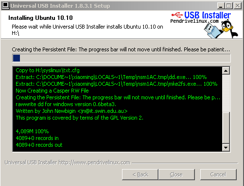 Universal USB Installer(Linux系统U盘安装器)