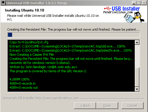 Universal USB Installer(Linux系统U盘安装器)