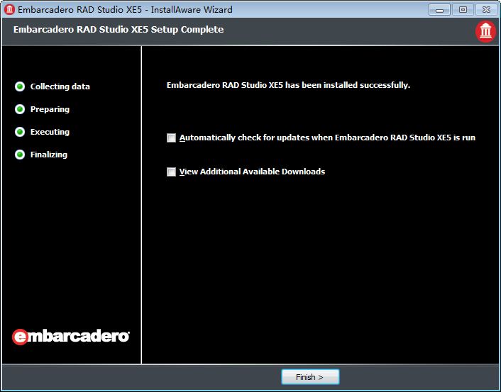 delphi xe5(Embarcadero RAD Studio XE5)