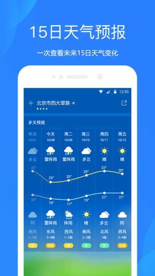 天气预报2025最新版