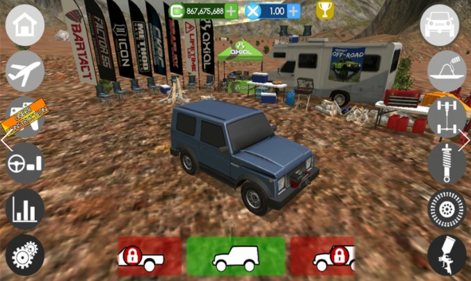 极限四驱越野无限金币内购破解版(Gigabit Off-Road)