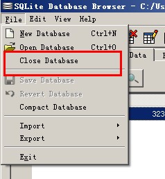 SQLite Database Browser(可视化数据库浏览器)