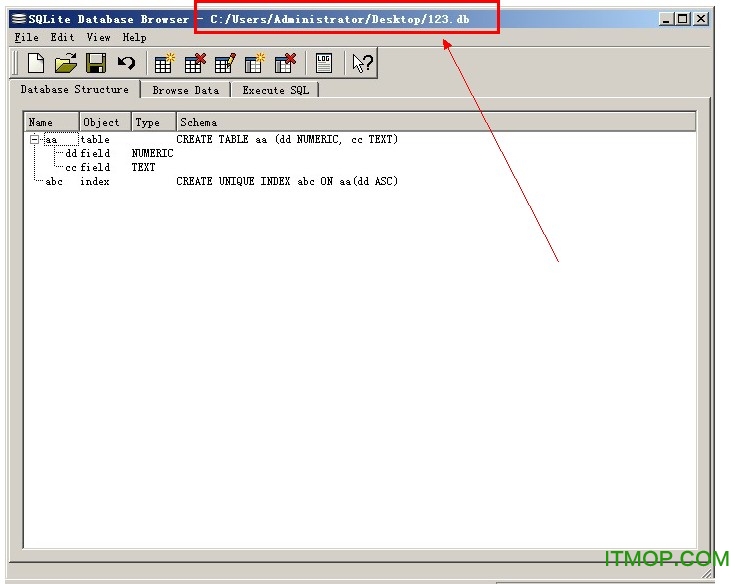 SQLite Database Browser(可视化数据库浏览器)