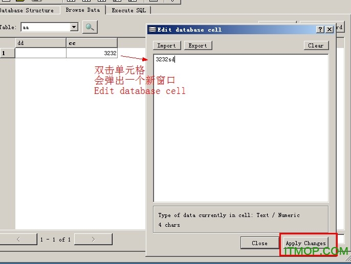 SQLite Database Browser(可视化数据库浏览器)