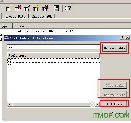 SQLite Database Browser(可视化数据库浏览器)