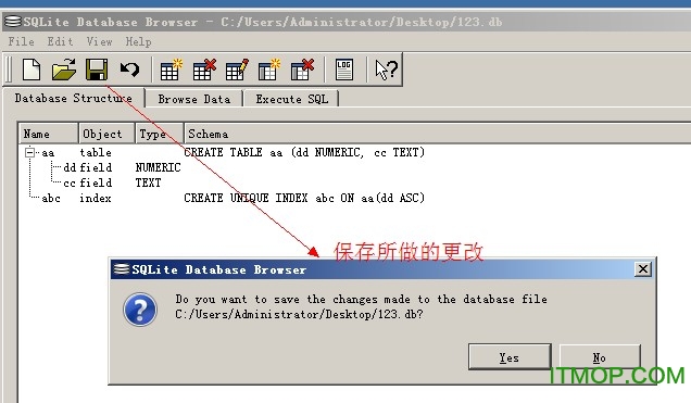 SQLite Database Browser(可视化数据库浏览器)