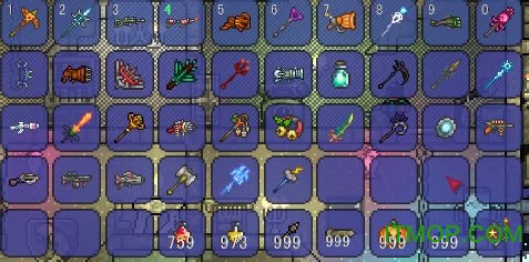 泰拉瑞亚1.3.0.8全物品存档
