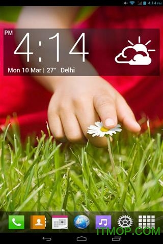 htc天气时钟最新版(HTC One UCCW Clock)