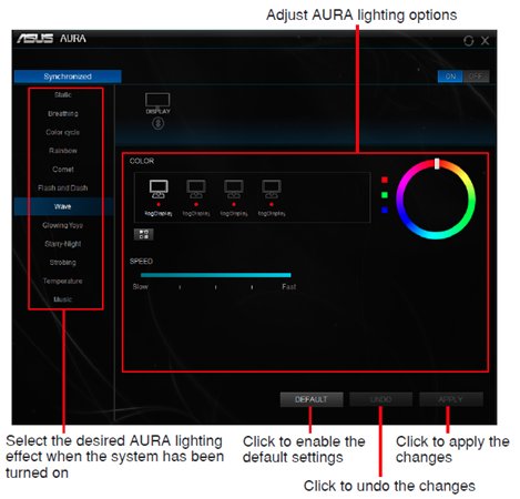 华硕asus aura软件