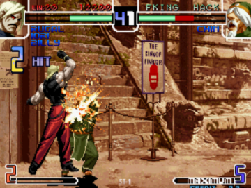 街机kof2002终极加强版出招简化版游戏