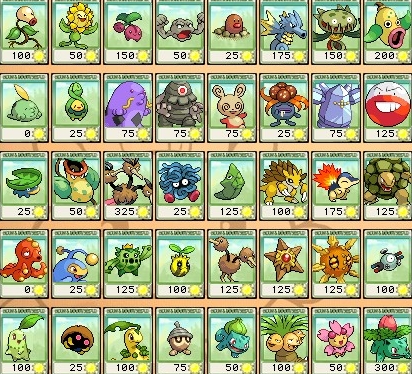 植物大战僵尸神奇宝贝版