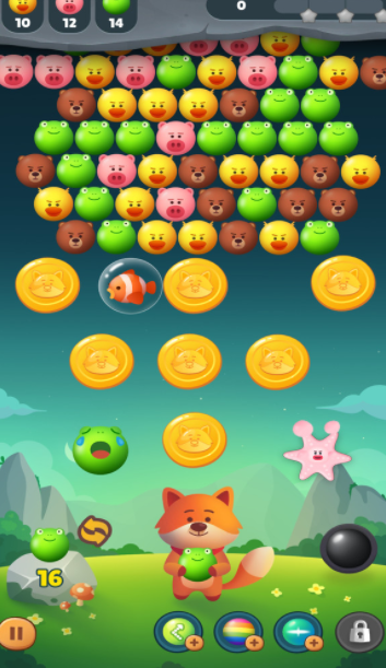 疯狂泡泡龙红包版