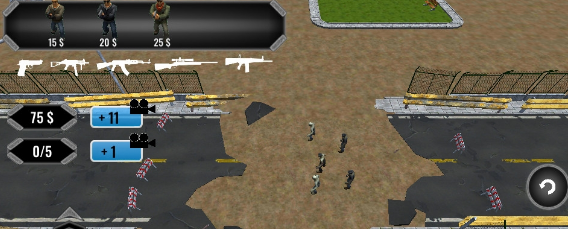 僵尸与人类战斗模拟器游戏