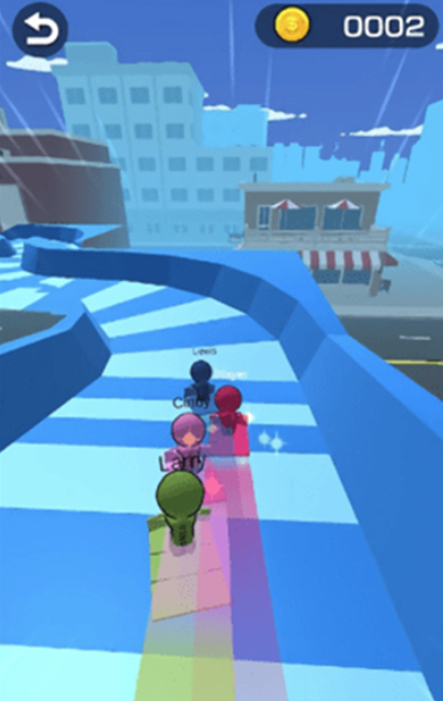 滑滑梯竞赛游戏