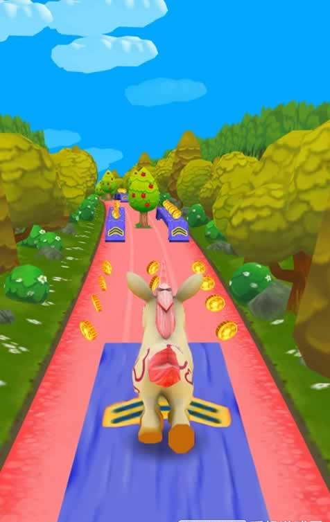 独角兽跑酷3D游戏