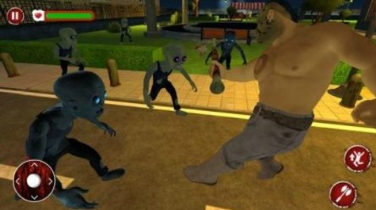 用斧头杀死僵尸中文版