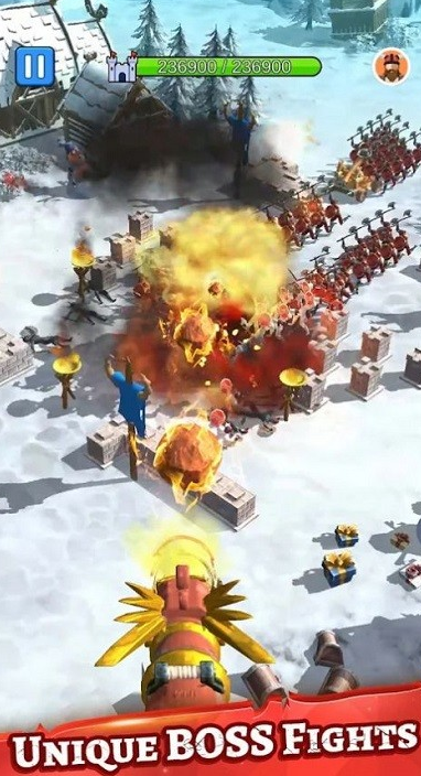 城堡弓箭守城游戏