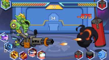 机甲枪神战士游戏