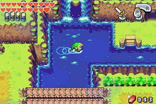 塞尔达传说缩小帽游戏