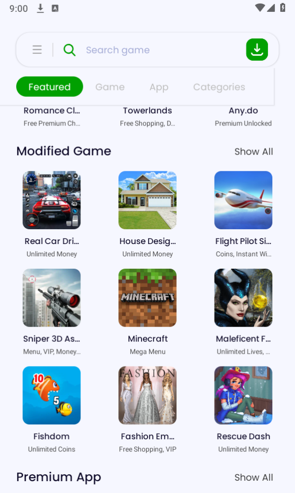 Liteapks内置菜单游戏大全