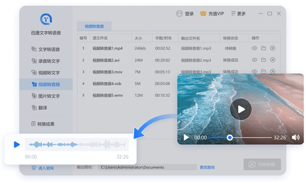 迅捷文字转语音软件