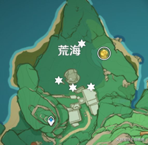 《原神》荒海五个机关如何解