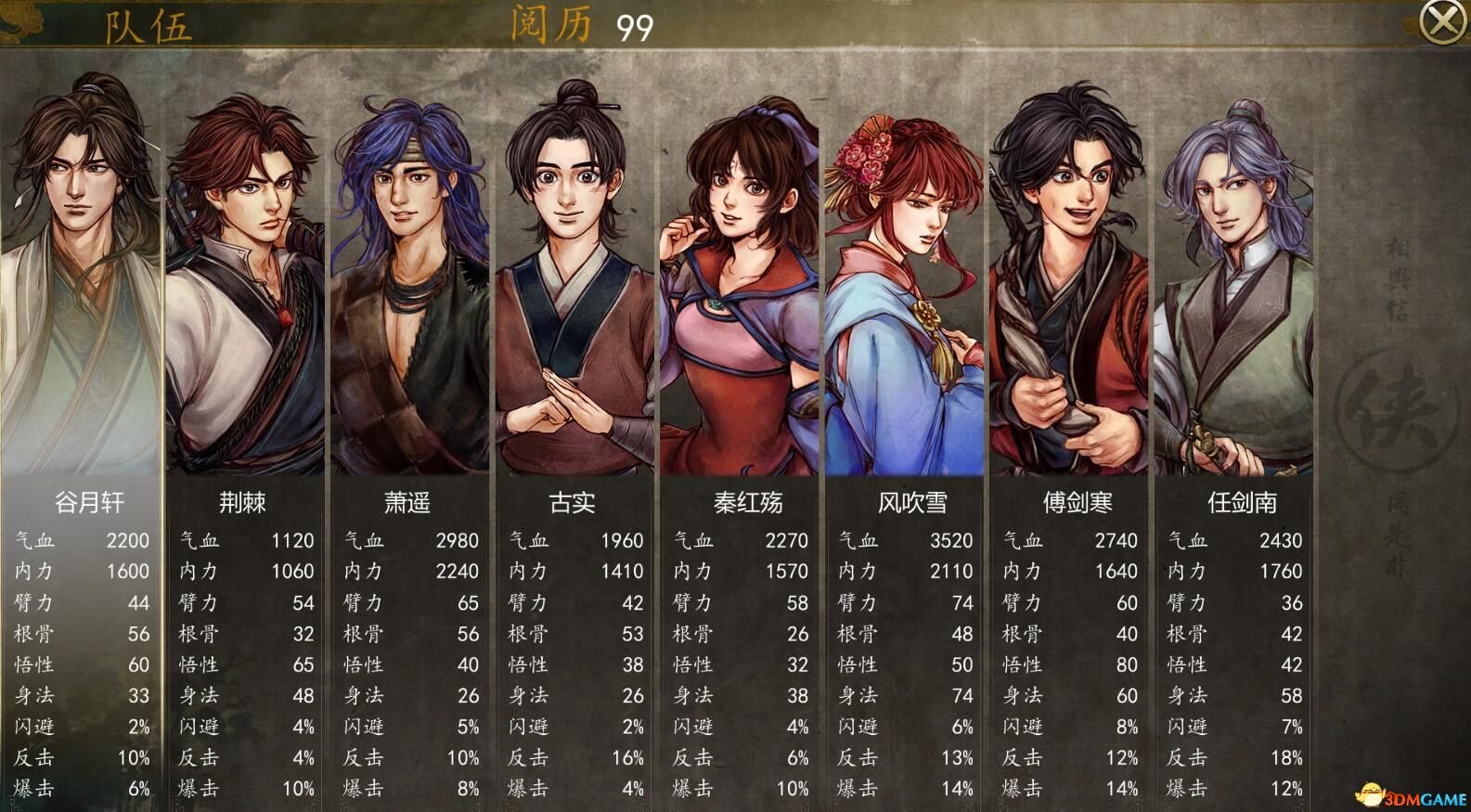 侠客风云传前传存档编辑器怎么用