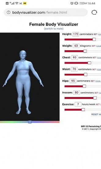 bodyvisualizer身材模拟器
