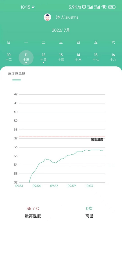 体温监测app