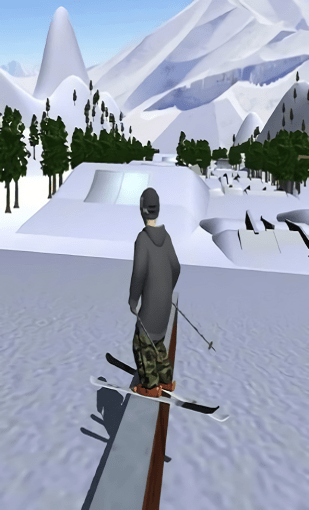 自由式滑雪模拟器游戏