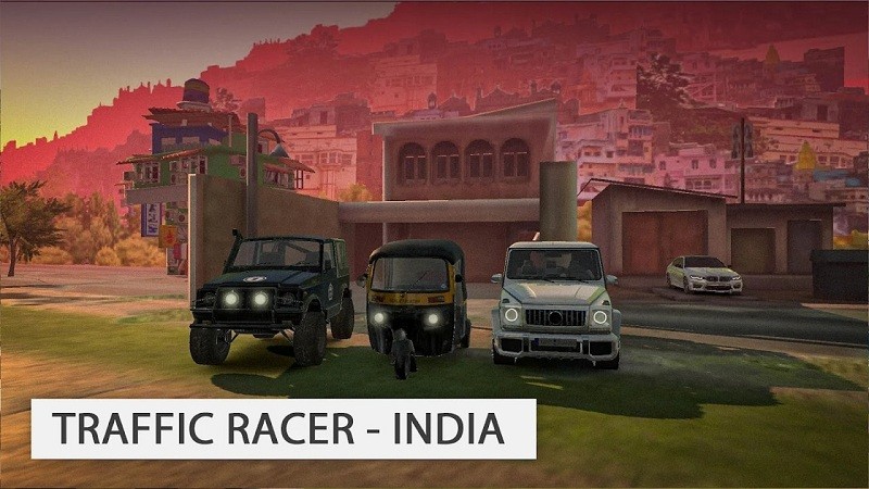 印度交通赛车手游戏