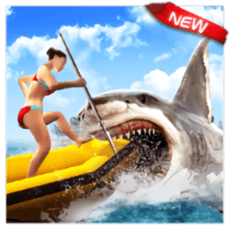 深海鲨鱼捕猎游戏