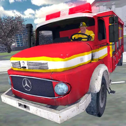 模拟驾驶消防车游戏