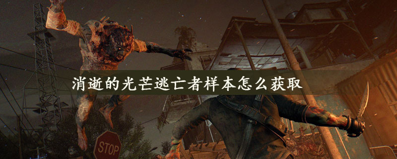 消逝的光芒逃亡者样本怎么获取